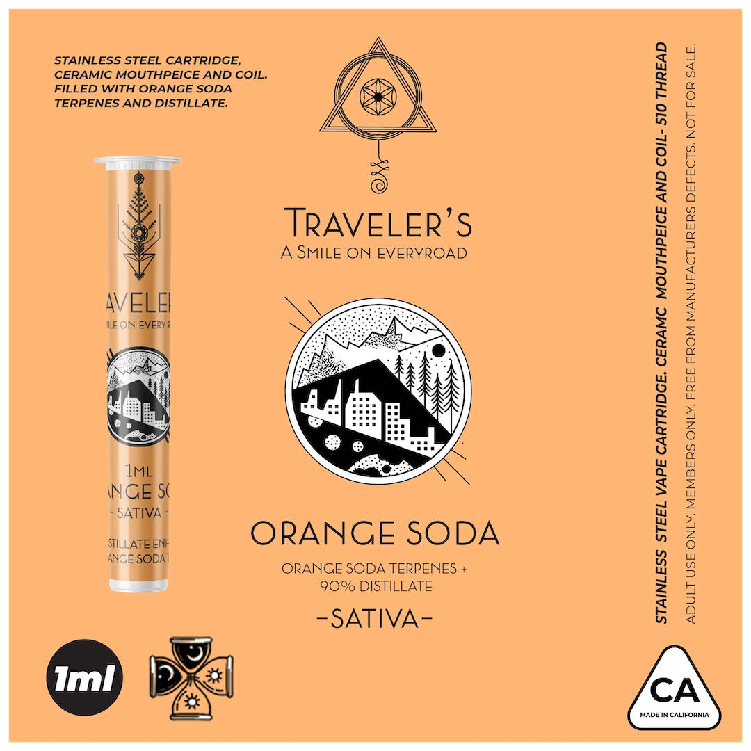 Travelers Orange Soda