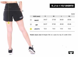 Fly Women 2in1 Running Shorts