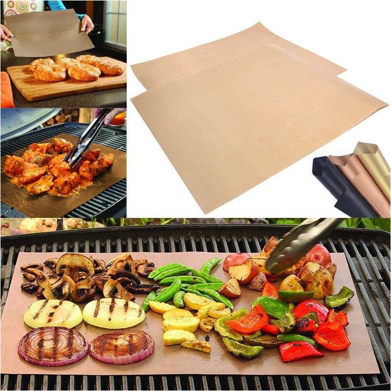 BBQ Grill Mat – Set of 2 _0