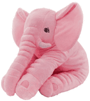 Elephant Pillow Grey