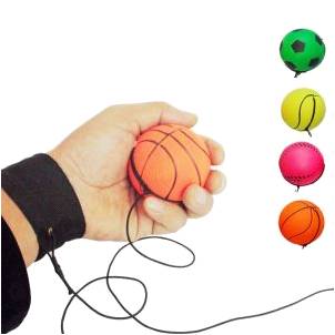 Wrist strap bouncing ball_0