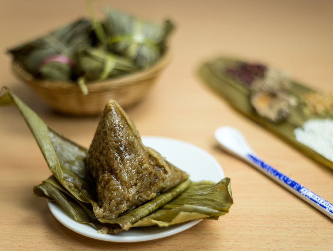 P#1 Salted Rice Dumplings (SD) - Beige Rope