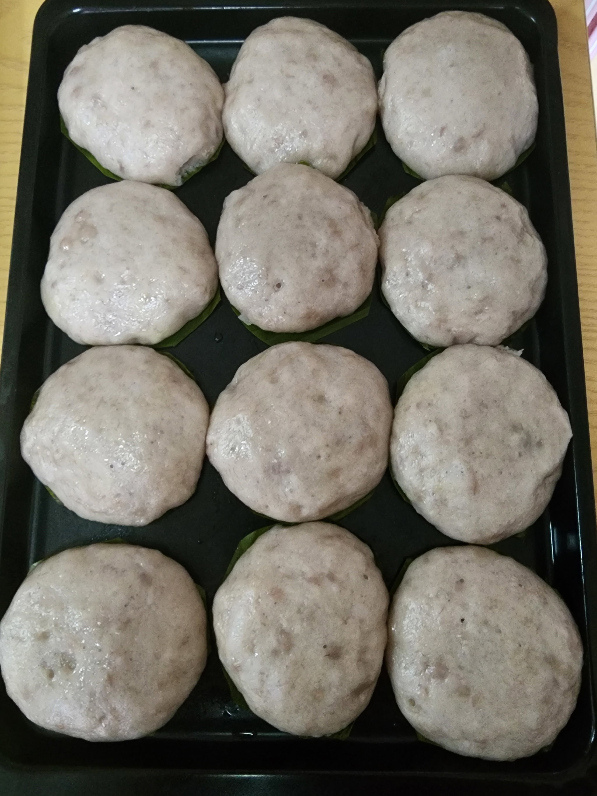 Hee pan! 60g each! 12pcs per box! 4 flavour! Pumpkin/ matcha/yam/purple sweet potato _4
