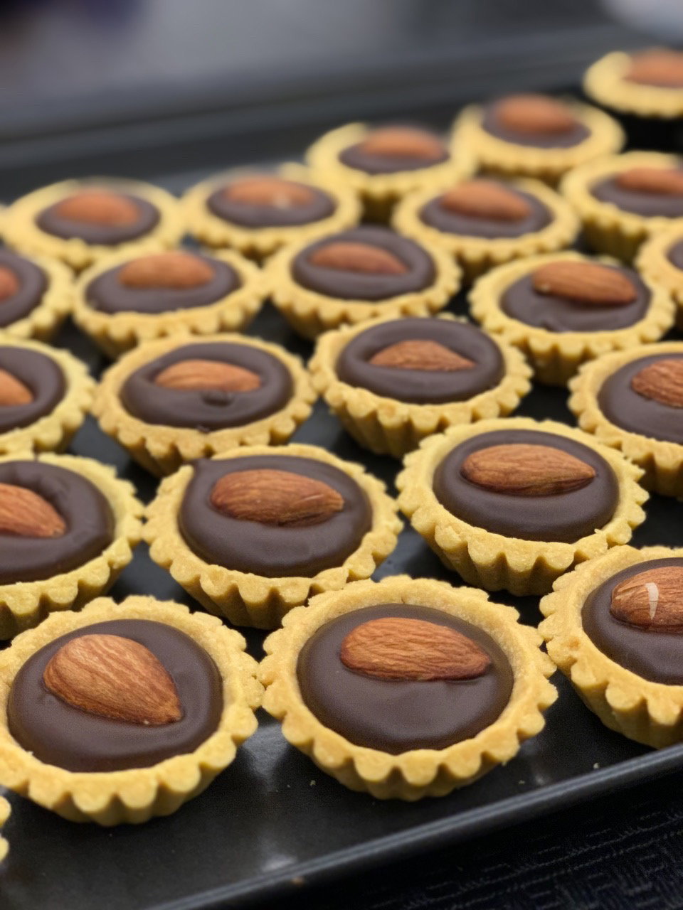 Chocolate Almond Tart_0