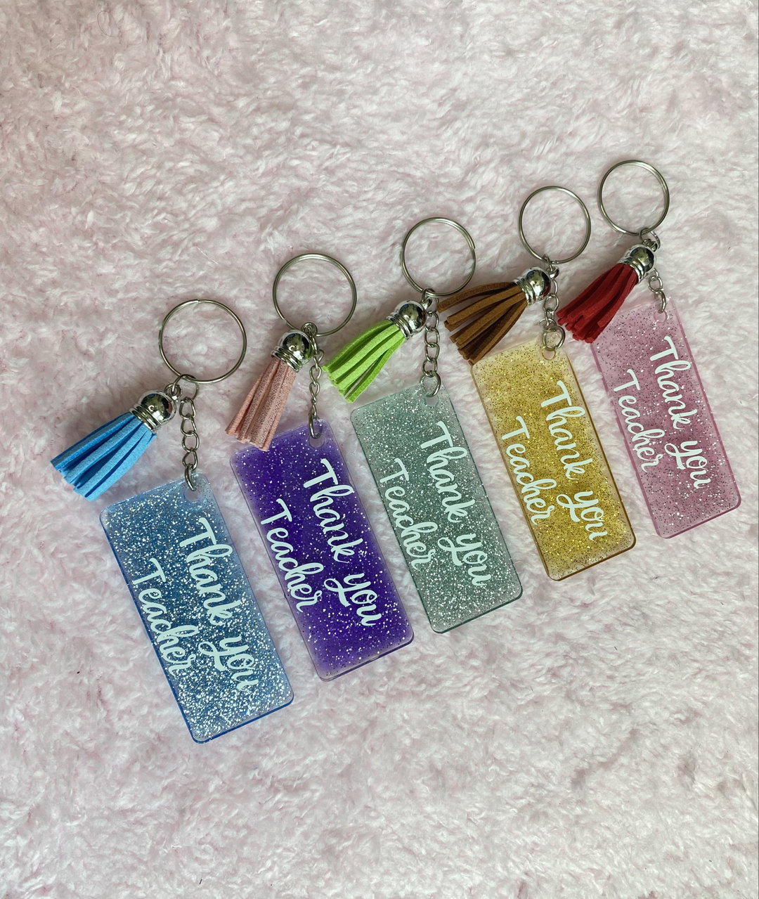 Personalised Keychain - Thank you Teacher