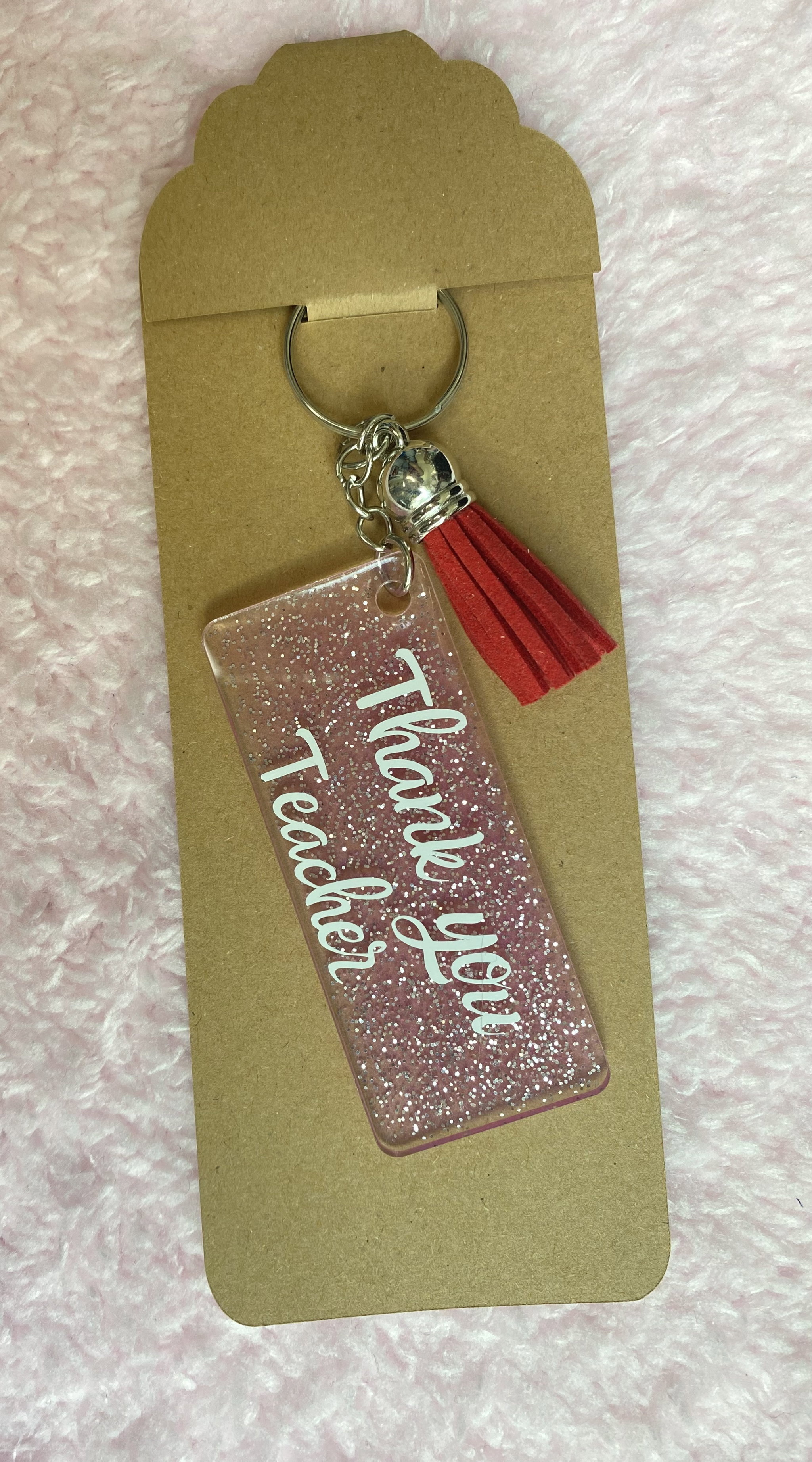 Personalised Keychain - Thank you Teacher_1
