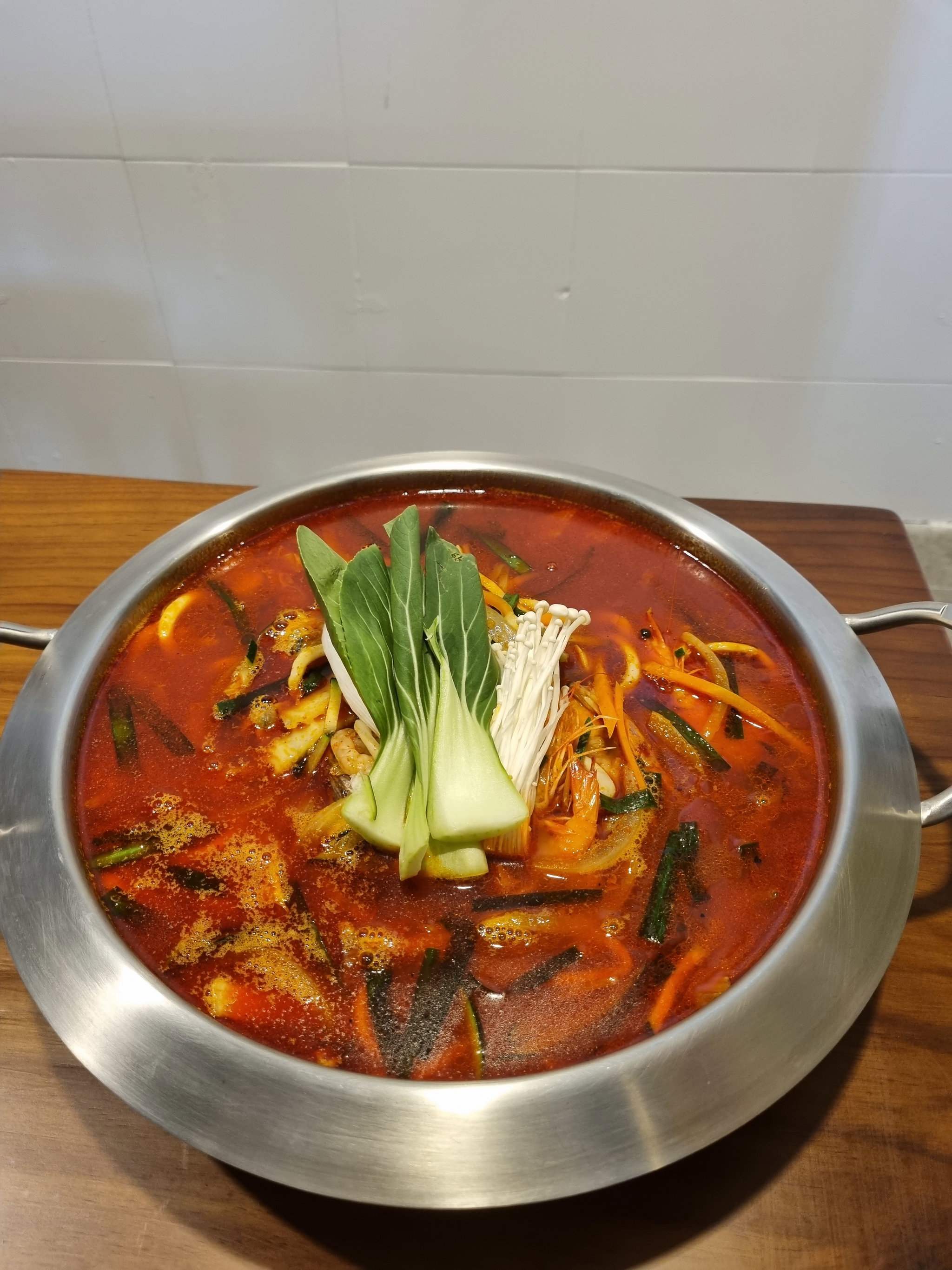 짜장면집보다 맛있는 짬뽕탕 Jjampong Soup "with Noodle"_1