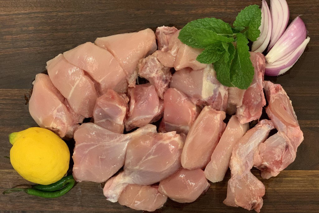 Fresh Dressed Chicken Cut Up.