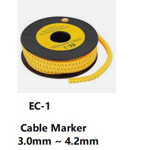 EC-(EC-1 Cable Marker 3.0mm ~ 4.2mm
