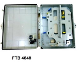 FTB-4848-OC (EVO 48 Port Fiber Termination Box with Splice Tray 420x360x140mm