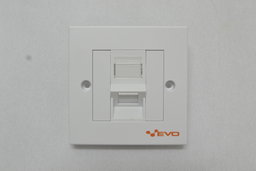 FP-4501 (EVO 1 Gang Angle Faceplate)