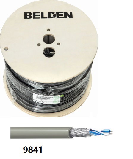 9841 24AWG 2-Conductor Low Capacitance Computer EIA RS-485 Cable_1