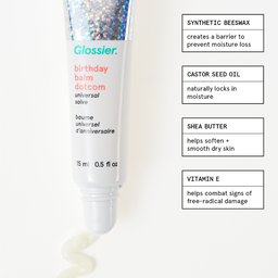 *Clearance* Glossier Balm Dotcom Lip Balm and Skin Salve 15ml - Mango
