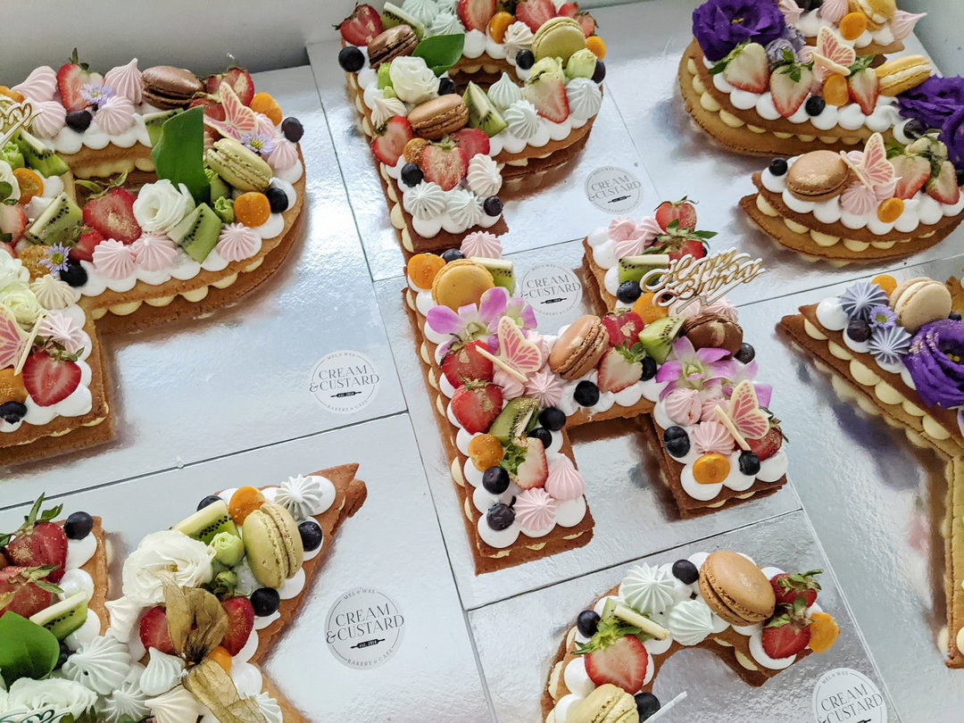 Alphabet / Number Tart