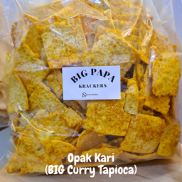 Opak Kari / Curry Tapioca Big 1kg