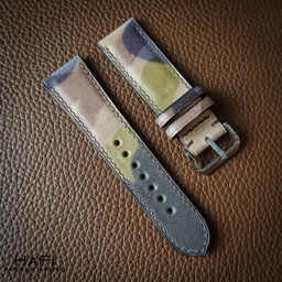 Apple Watch Strap in Camouflage leather 
