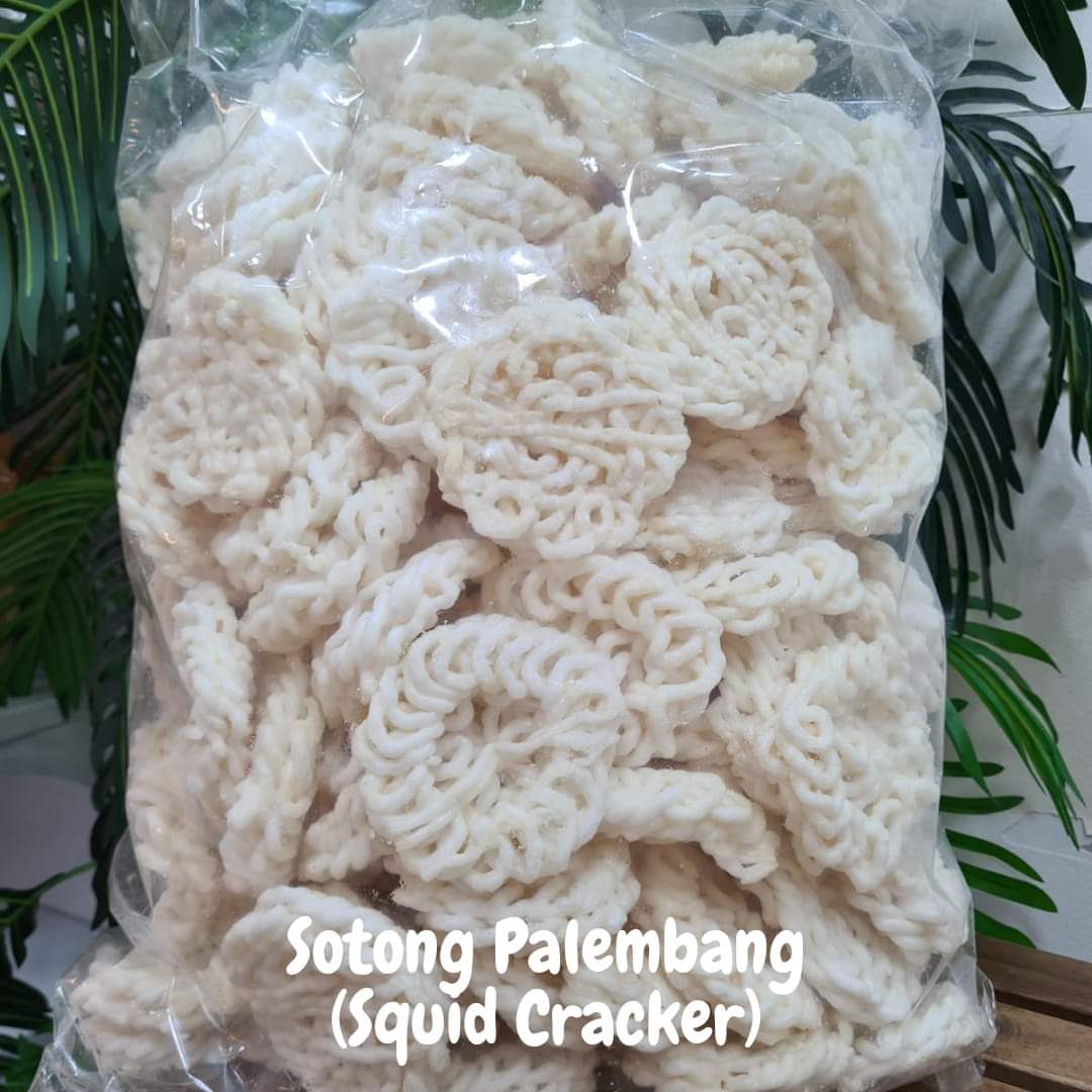 Keropok Sotong Palembang / Sotong Crackers 1kg_0