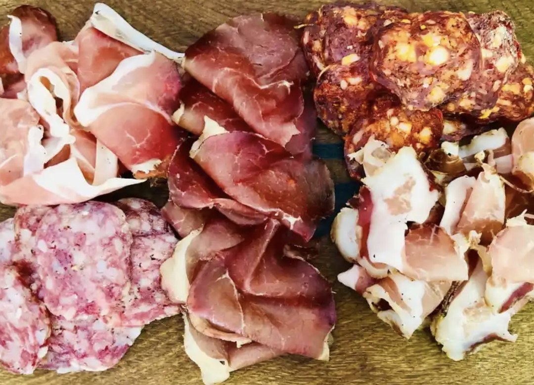 Charcuterie Selection (Prosciutto, Coppa, Bresaola, Salami and Chorizo) - 200g
