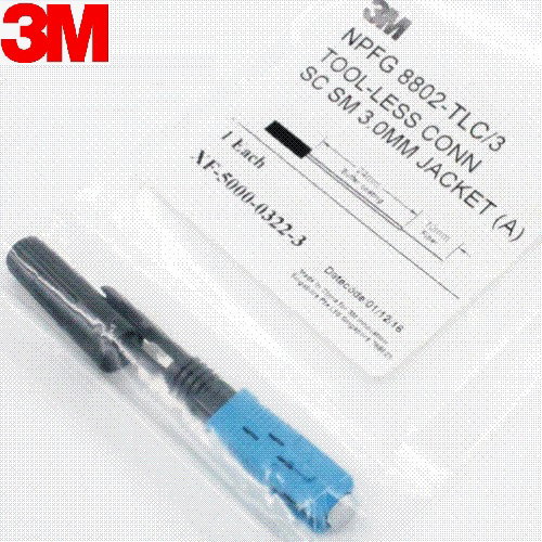 8802B (3M NPFG 8802-TLC/3 Tool Less Conn SC SM 3.0mm Jacket (A))