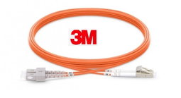 XF500000914 (3M SC/UPC-LC/UPC OM2 50/125um Duplex Fiber Patch Cord 3M-Orange)