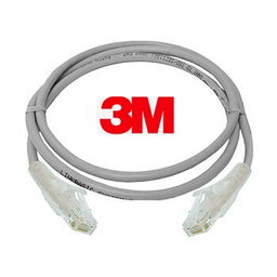 VOL-6ASFL-L1-GY (3M Volition Cat 6A S/FTP Patch Cord LSOH 1M-Grey)