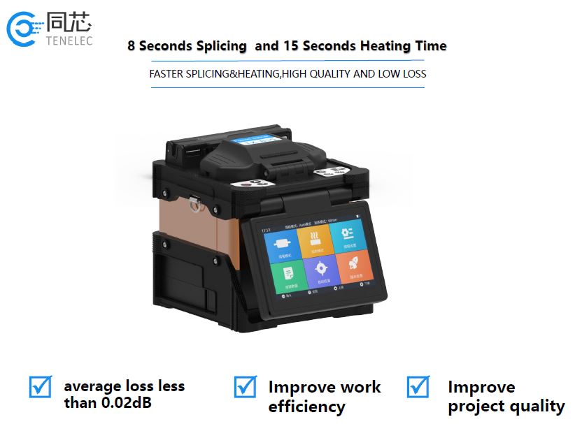 TELENEC TX-61S 4 motor Splicing machine