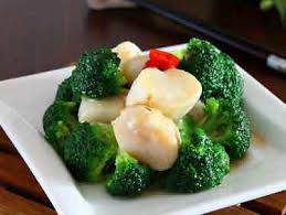 豉汁带子奶白 Braised Hokkaido Scallop with Nai Bai in Bean Sauce