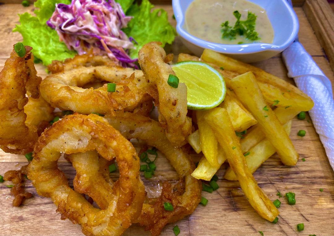 Battered-fried Calamari 