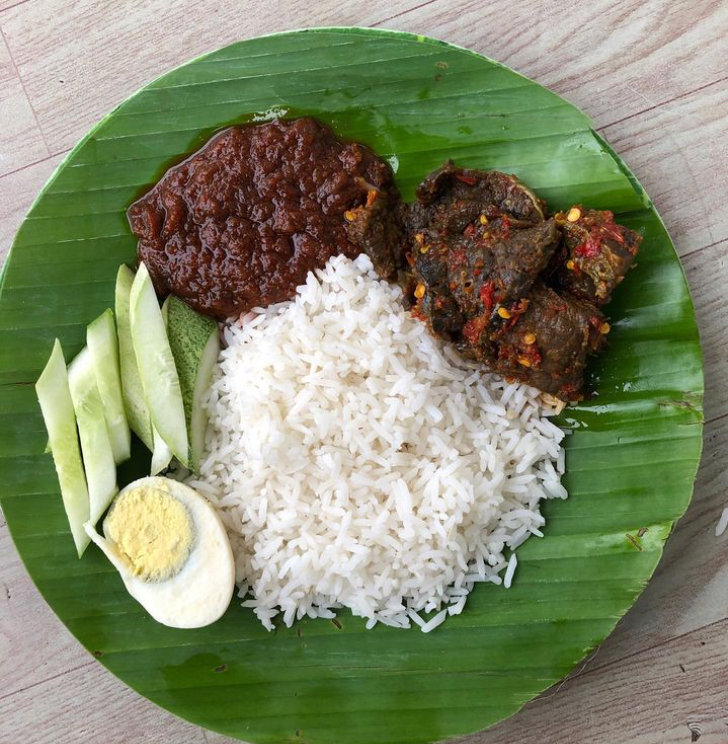 Nasi Lemak Sambal Paru