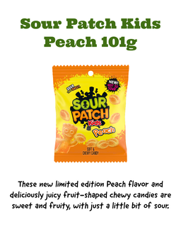 Sour Patch Kids Peach 101g *Limited Edition Flavor* 