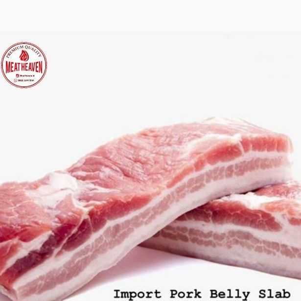 Import Denmark Pork Belly Slab ~ 1kg_0