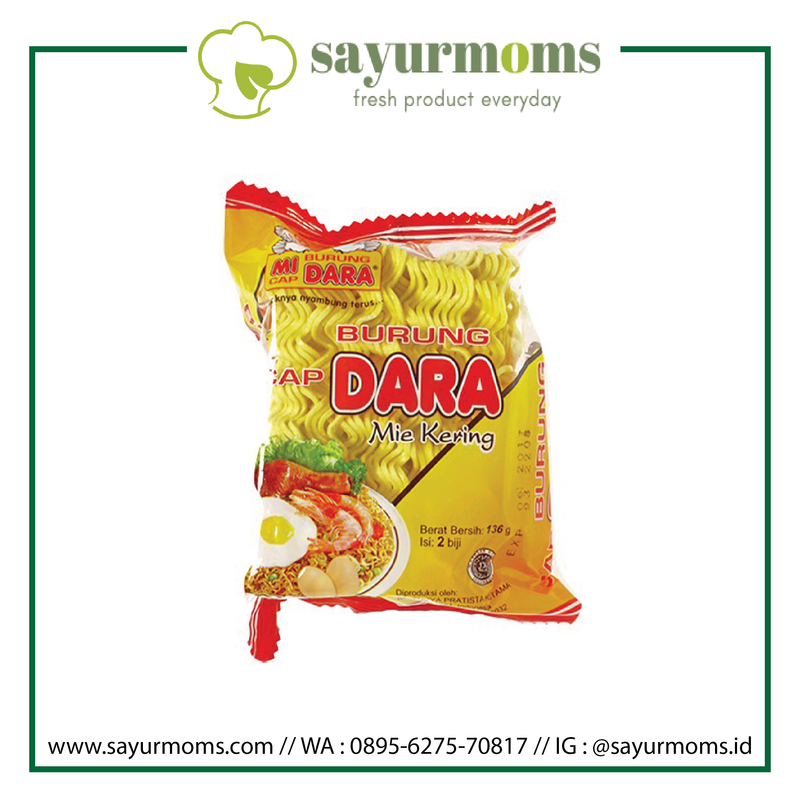 Mie Kering Burung Dara - Merah _0