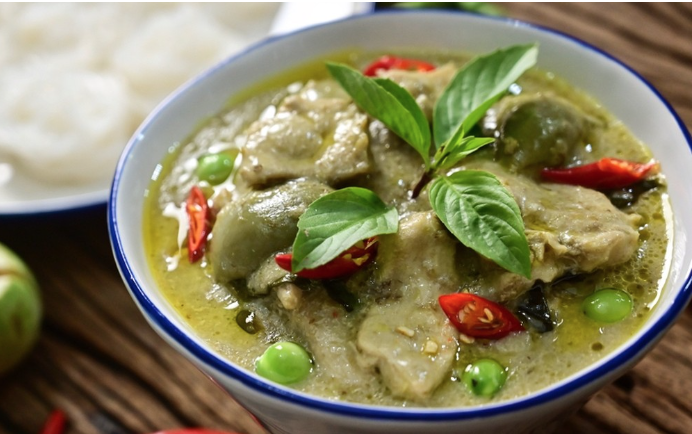 Special Thai Green Curry (chicken) w/ rice_0