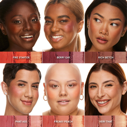 ONE/SIZE Cheek Clapper 3D Blush Trio Palette