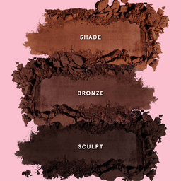 ONE/SIZE Made for Shade Bronze & Sculpt Trio Palette