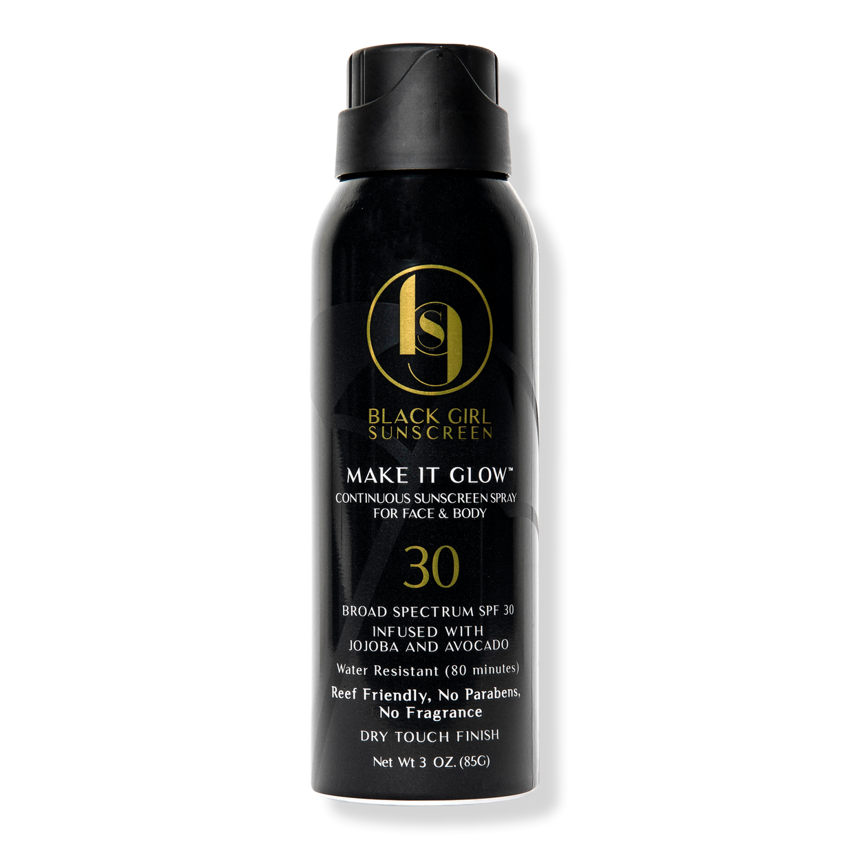 BlackGirlSunscreen Make It Glow SPF30 Spray_0
