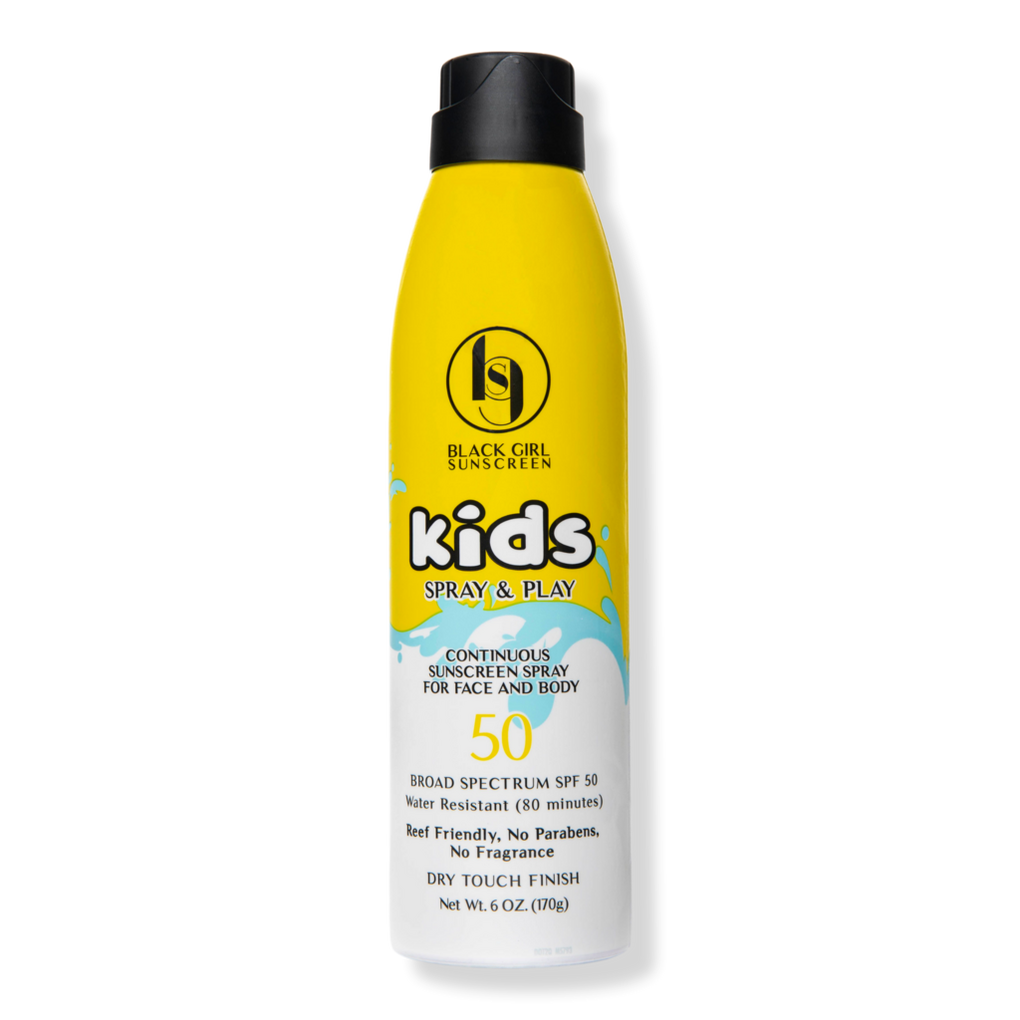 BlackGirlSunscreen Kids Spray & Play SPF 50 Sunscreen
