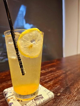 Iced Citron Lemon Tea with Soda