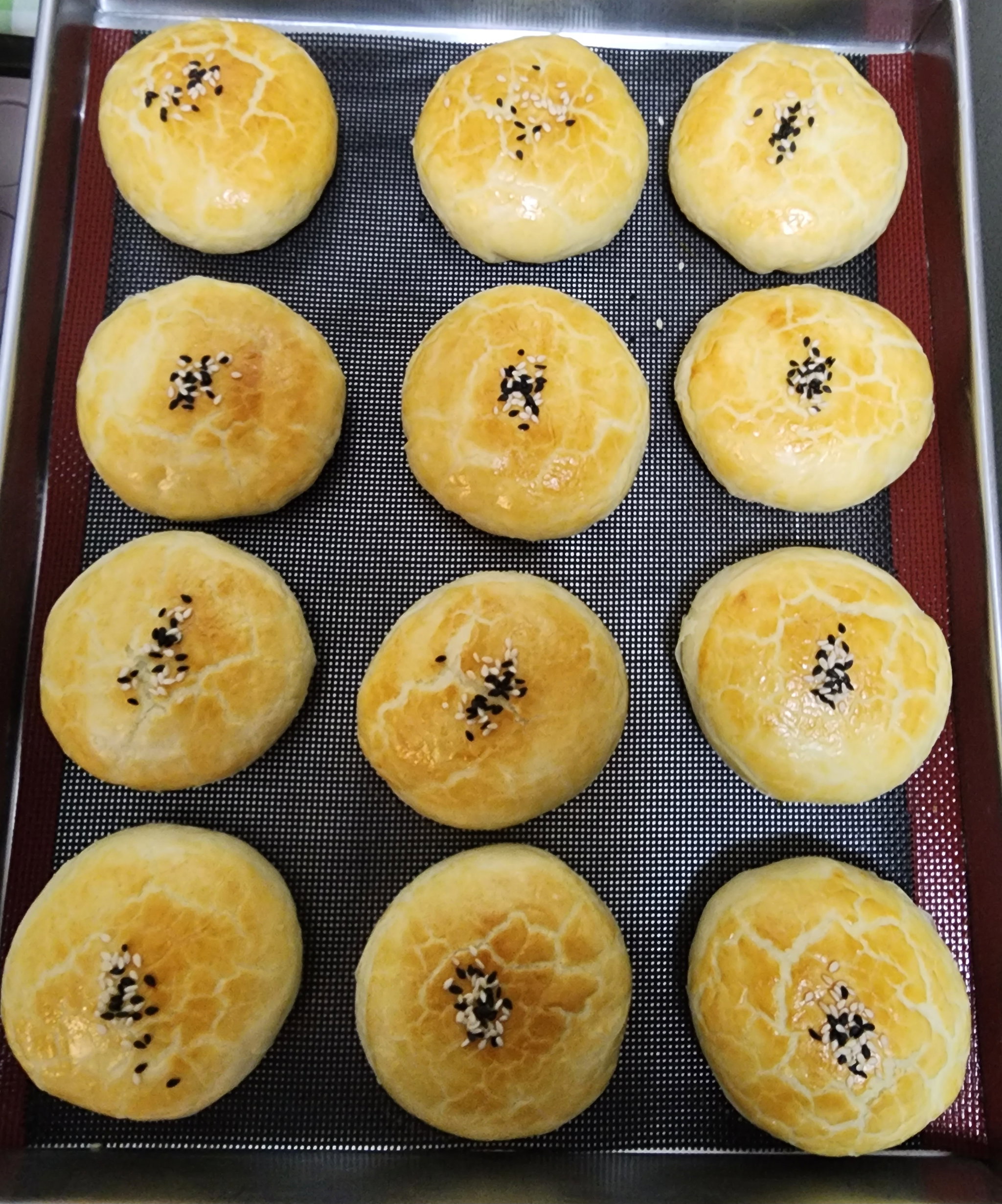 Traditional teochew preserved mustard mooncake!_0
