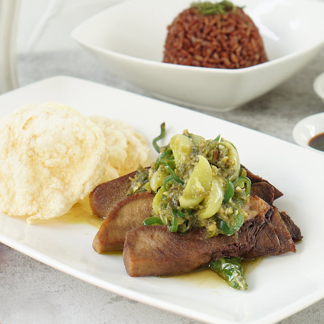 Green Chili Ox Tongue