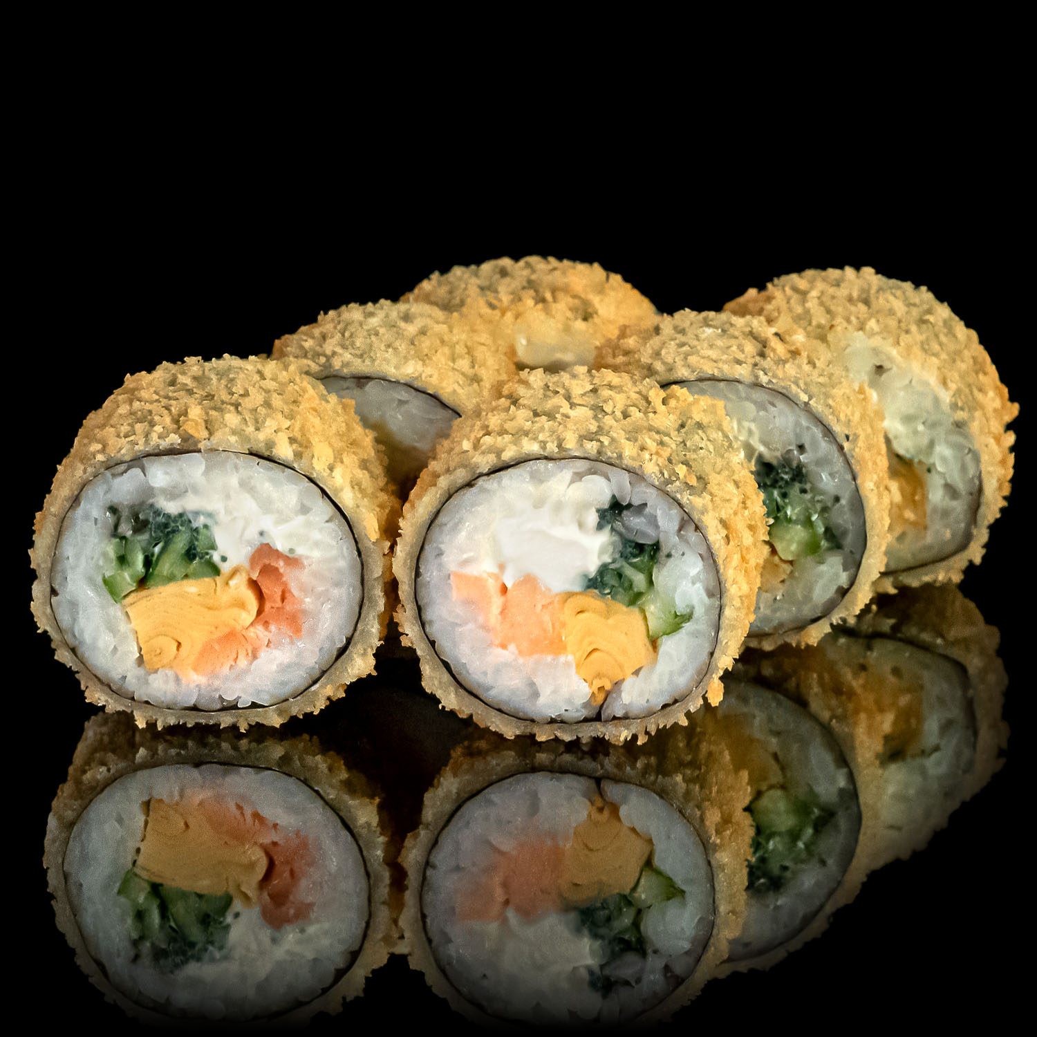 Tempura salmon roll_0