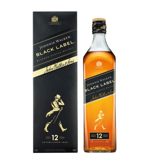 JW BLACK LABEL 750ML