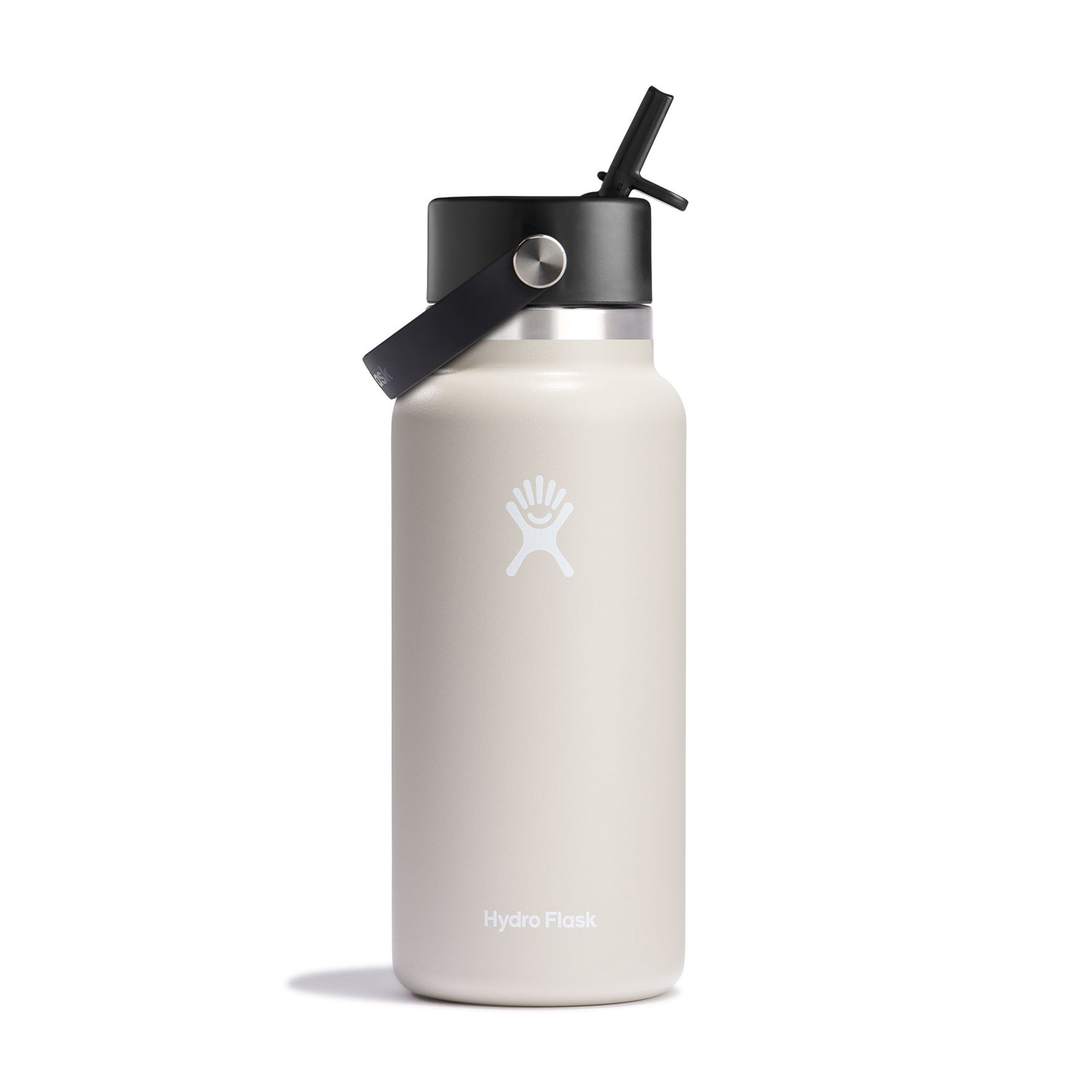 Hydroflask 32 oz Wide Mouth with Flex Straw Cap