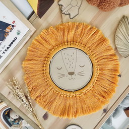 Macrame Lion Head