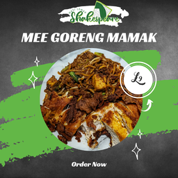 Mee Goreng Mamak with Ayam Goreng Mamak