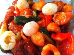 Lychee Sweet N Sour Pork Belly