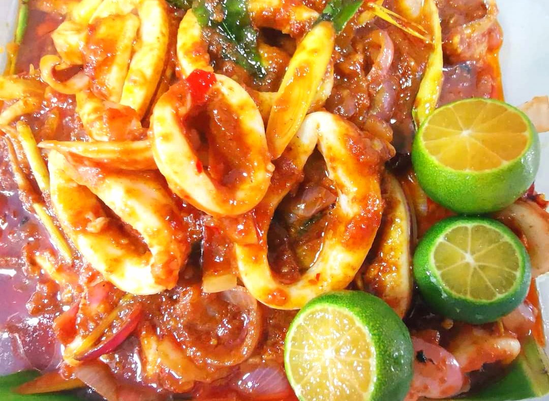 Stirfry Homemade Sambal Sotong