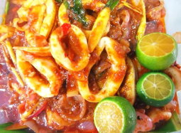 Stirfry Homemade Sambal Sotong