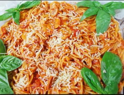 Ham N Mushrooms Bolognese 