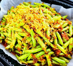 Stirfry Homemade Sambal French Beans